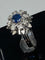 Bague 50 Bague de fiançailles en or, saphir, diamants 58 Facettes