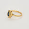 Bague 58 Bague or jaune, saphir et diamants 58 Facettes ALE42764