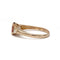 Bague 58 Bague - Or, Diamant & Tourmaline Rose 58 Facettes 250150R
