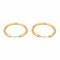 Boucles d'oreilles Boucles d'oreilles Créoles Or jaune 58 Facettes 4076582RV