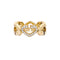 Bague 50 Bague CARTIER,  « Cœurs C », or jaune, diamants. 58 Facettes 34937