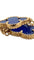 Bracelet Van Cleef & Arpels - Bracelet Alhambra or jaune agate bleue 58 Facettes