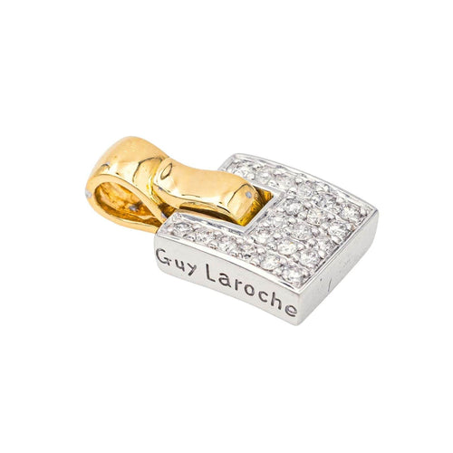 Pendentif Guy Laroche Pendentif  Or blanc, Or jaune Diamant 58 Facettes 4195884RV