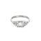 Bague 52,5 Bague Art déco or blanc et diamants 58 Facettes B250250