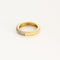 Bague 52 Alliance en or jaune et diamants 58 Facettes LAN1570