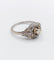 Bague 55 Bague tank Art déco en platine et diamant 0,25 carat (circa 1920) 58 Facettes A06508