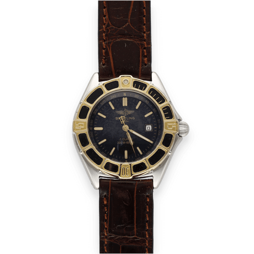 Montre BREITLING - Montre J class Lady or jaune et acier quartz 58 Facettes