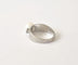 Bague 50 Bague or blanc perle et diamants 58 Facettes