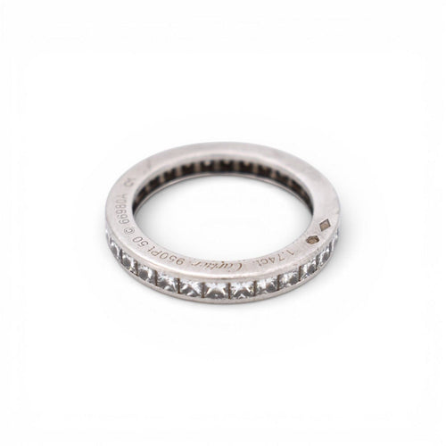 Bague 50 CARTIER Alliance éternité Art Déco – Platine & Diamants, 1920 58 Facettes 520