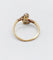 Bague 54 Bague toi et moi antique or jaune, platine et diamant 58 Facettes A05710