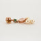 Boucles d'oreilles Boucles d’oreilles transformables Quartz rose Perles 58 Facettes
