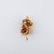 Broche Broche Bouquet de Fleurs Rubis Diamants 58 Facettes