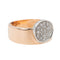 Bague 53 Bague Or rose, Or blanc Diamant 58 Facettes 3313105CN