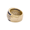 Bague 51 Bague vintage or jaune, diamants, saphirs calibrés. 58 Facettes 34461