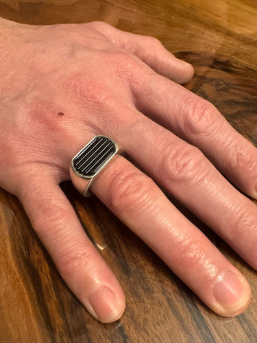 Bague 59 Lalique - Bague L'Homme Alpha 58 Facettes