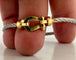 Bracelet Bracelet Fred Force 10 PM or jaune et acier 58 Facettes