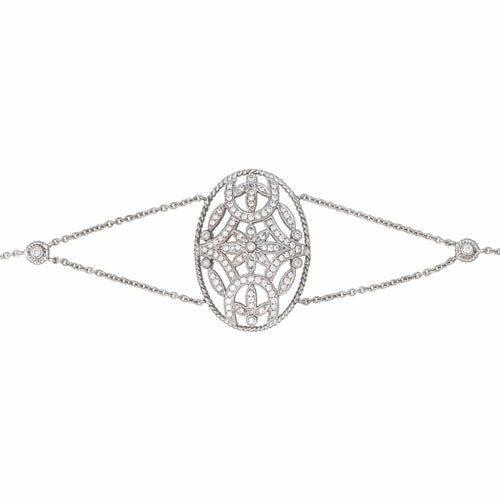Bracelet Djula Bracelet  Or blanc Diamant 58 Facettes 4442498RV
