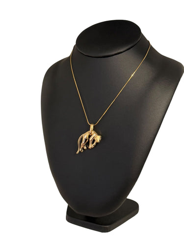 Pendentif Cartier Pendentif Panthère suspendu en or jaune 18 carats 58 Facettes