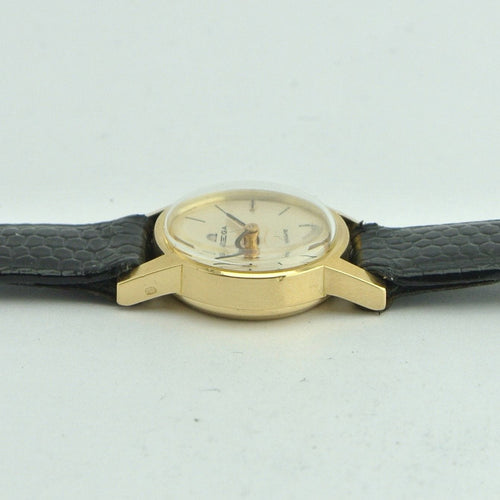 Montre Omega - Genève boîtier en or jaune 18 carats 58 Facettes