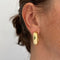 Boucles d'oreilles Boucles d'oreilles créoles bombées 58 Facettes 32691