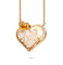 Collier Carrera Y Carrera - Collier or jaune et quartz rose 58 Facettes DA13850011305