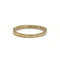 Bague 53 Demi-Alliance - Or jaune, Diamants & Emeraudes 58 Facettes 250136R