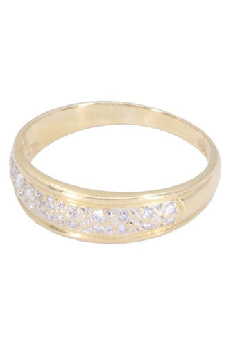 Bague 50 BAGUE JONC PAVAGE DIAMANTS 58 Facettes 086331