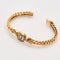 Bracelet bracelet gourmette rigide motif diamants 58 Facettes 34500027