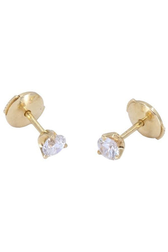 Boucles d'oreilles CLOUS D'OREILLES DIAMANTS 0.18 CARAT 58 Facettes 082921