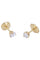Boucles d'oreilles CLOUS D'OREILLES DIAMANTS 0.18 CARAT 58 Facettes 082921