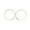 Boucles d'oreilles Grandes créoles or jaune 58 Facettes 149054862