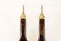 Boucles d'oreilles Boucles d'oreilles anciennes en or piqué écaille de tortue 58 Facettes 7412
