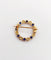 Broche Broche antique en or 18k avec perles et pierres bleues 58 Facettes A06460