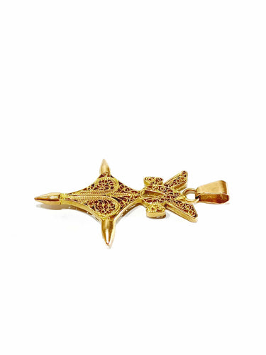 Pendentif Pendentif Croix du Sud or rose 58 Facettes