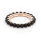 Bague 53 Ginette NY Bague Alliance Maria Or rose Onyx 58 Facettes 2246420CN
