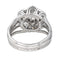 Bague 51 Bague Or blanc, Platine Diamant 58 Facettes 4425765CN