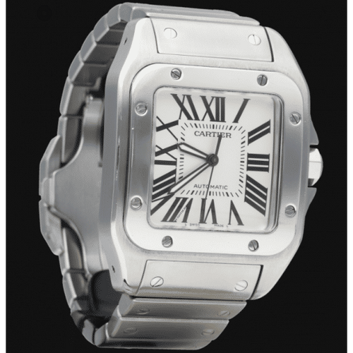 Montre Cartier Montre Santos 100 Xl 58 Facettes MT41289