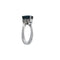 Bague BAGUE AVEC TOPAZE ET DIAMANTS 58 Facettes