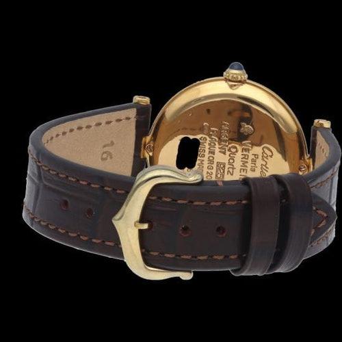 Montre Cartier Montre Must De Cartier Vermeil 58 Facettes MT42961