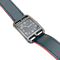 Montre Montre Mixte Hermès, "Cape Cod Shadow, acier noirci, cuir. 58 Facettes 34546