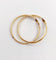Bague 55.5 RARE Alliance jumelées victorienne or jaune 18k (circa 1872) antique 58 Facettes A06007
