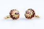 Boucles d'oreilles Boucles d’oreilles grenats 3,62 ct en or jaune 18k 58 Facettes BOGNOC583-107