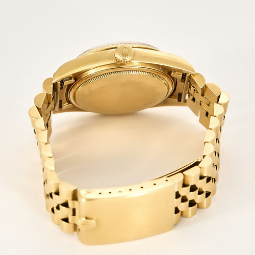 ROLEX - Date perpetual Datejust - Montre en or jaune à boitier rond à mouvement automatique