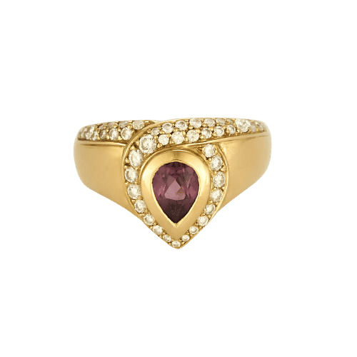 Bague 54 Bague en Or jaune 18k 58 Facettes SENS2452X8