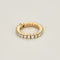 Bague 51 Bague souple en or rose et diamants 58 Facettes JRR0010-51