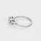 Bague 58,5 Solitaire en Platine et Diamant 58 Facettes QUI0760