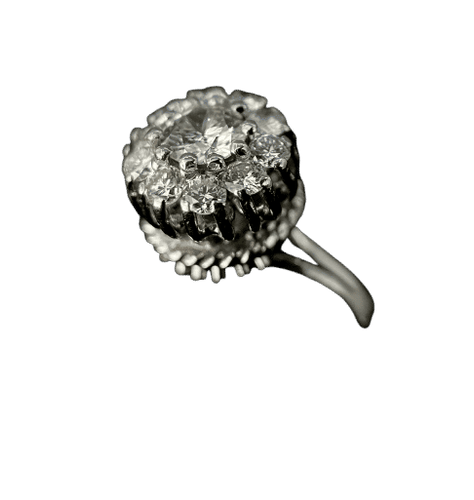 Bague 54.5 Bague marguerite 58 Facettes