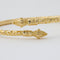Bracelet Bracelet serpent or jaune 58 Facettes