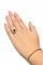Bague 55 Bague en or jaune sertie d'un saphir bleu et de diamants, avec des accents en platine 58 Facettes 50356
