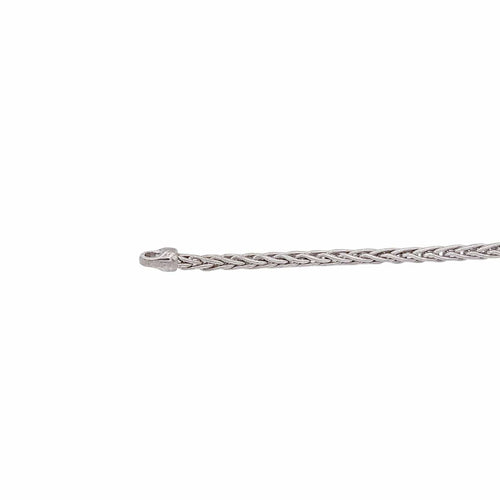 Collier Collier Maille palmier Or blanc 58 Facettes 3528937RV
